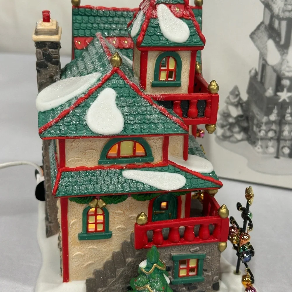 Vintage Heritage Village Collection “ Glass Ornament Works” Village Piece - Picture 4 of 7